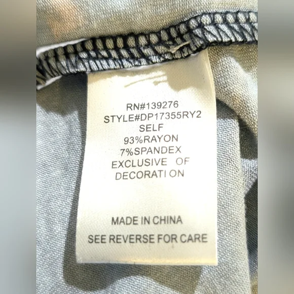 ​🌼 Daniel Rainn Floral Print Knit Tunic Top (PS) Boho Floral Petite💙 - Picture 6 of 8